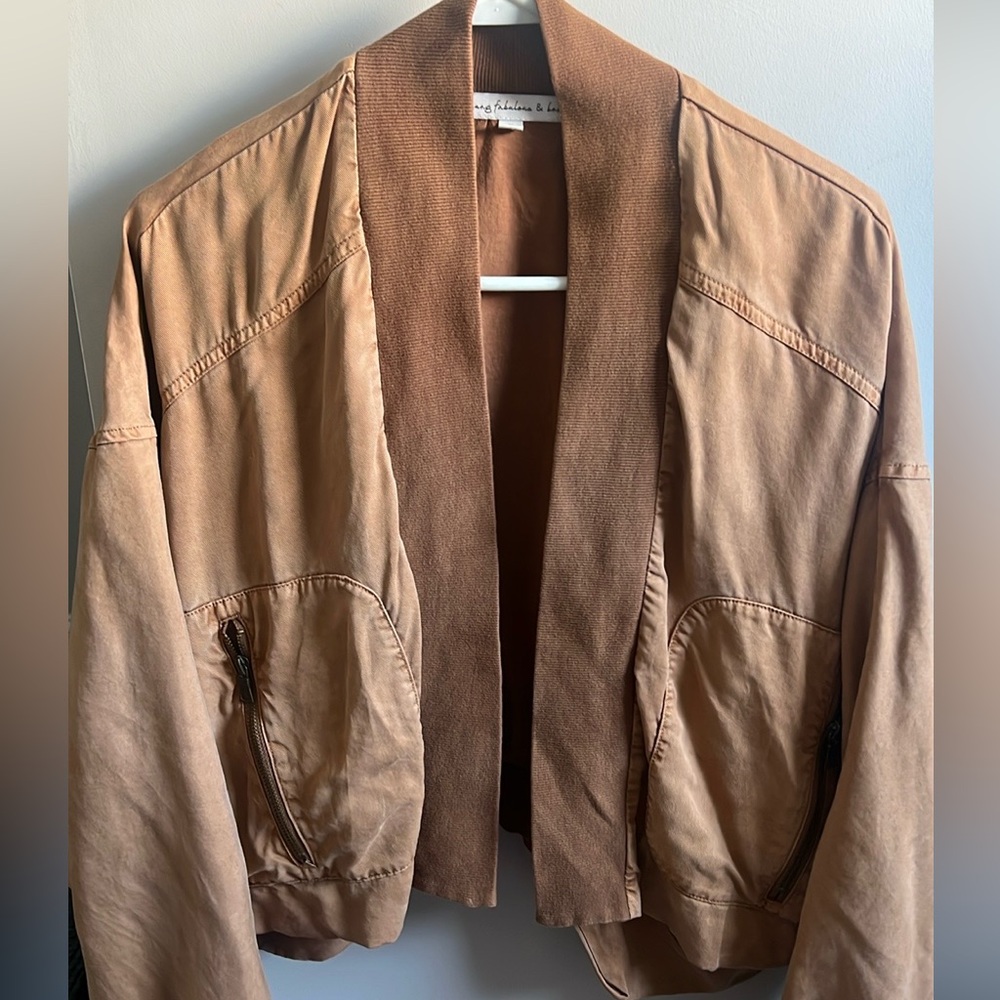 Young Fabulous & Broke Tan Cardigan
